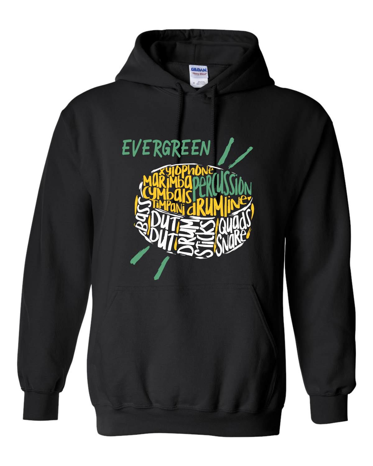 Evergreen Percussion 1 (hoodie)
