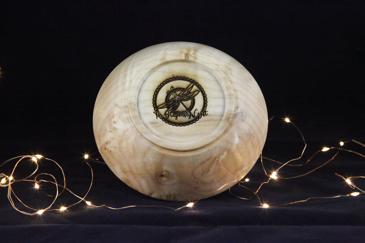 Figured Maple salad bowl